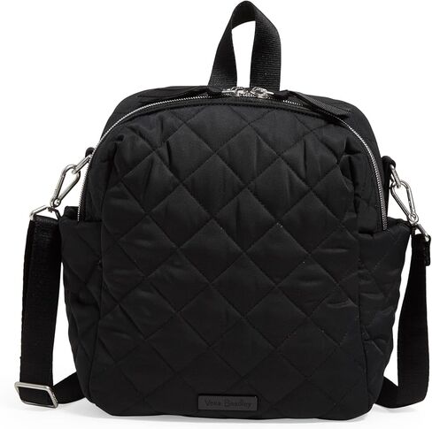 Vera Bradley Performance Twill Convertible Small Backpack, Parisian Bouquet in Kuwait