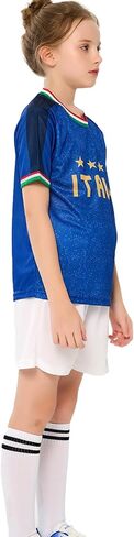 Soccer Jerseys for Kids Boys & Girls,Youth Soccer Jersey Practice Outfits Football Training Uniforms Set 4-16Y in Saudi Arabia