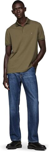 Tommy Hilfiger Men Sleve Short Dri Polo Drtts في ملاءمة منتظمة مع فتل الرطوبة وتمتد in Kuwait