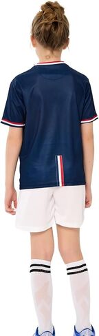 قمصان كرة القدم للأطفال الأولاد والبنات ، شباب كرة القدم ، يمارس ملابس التدريب على التدريب على كرة القدم. in Kuwait