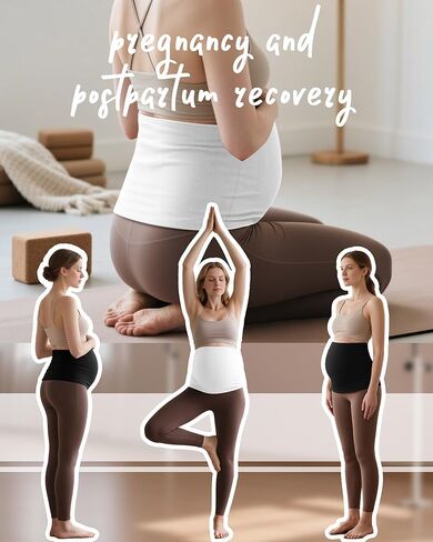 4 pack Maternity Belly Bands Pregnancy Postpartum Shirts Pants Extender Support Stretch Belt for Pregnant Women in Kuwait