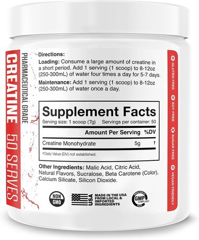 JNX SPORTS The Curse! Creatine Monohydrate Powder 60 Servings | Pure Micronized Creatine 5g Per Serving | 300g - 10.6 Ounce in Saudi Arabia