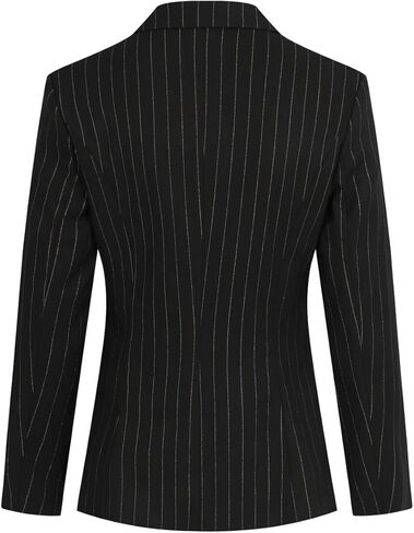 YYNUDA Women's Business Striped Suit Set 2 Piece Office Work Business Suits Blazer and Pant in Kuwait