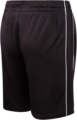 New Balance Boys Shorts Set - 3 قطع الأداء قمصان القميص القصيرة وقصيرة كرة السلة (الأحجام: 8-12) in Saudi Arabia