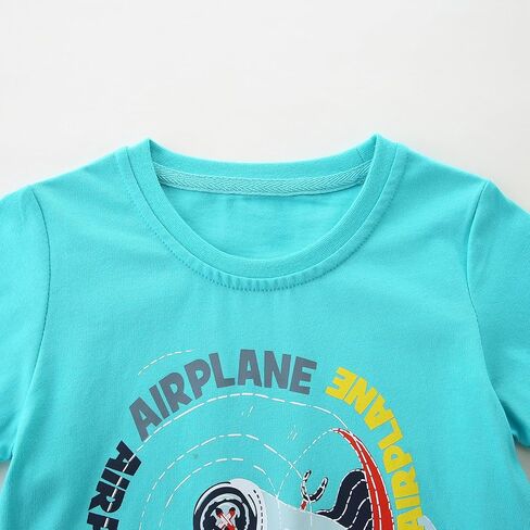 طفل صغير بوي الملابس الصيفية أطفال ملابس القطن للأطفال شورتات القميص المحدد 1-7 سنوات in Kuwait