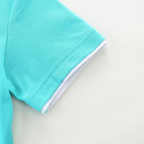 طفل صغير بوي الملابس الصيفية أطفال ملابس القطن للأطفال شورتات القميص المحدد 1-7 سنوات in Kuwait