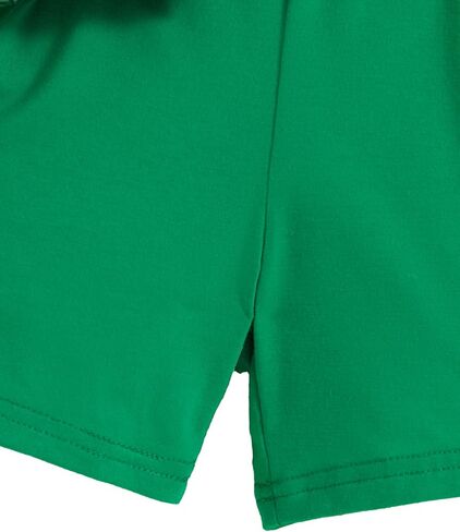 Boy's Letter Graphic Short Sleeve Tee Shirt and Elastic Waist Shorts Set 2 Piece Outfit 2-7T in Kuwait