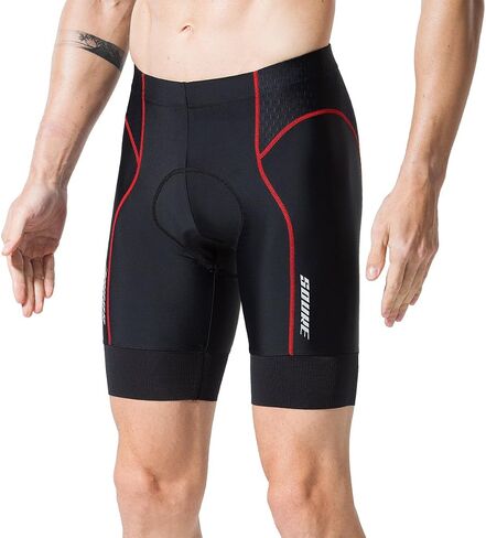 Souke Sports Men's Cycling Shorts Padded Bike Half Pants Bicycle Biking Tights in Kuwait