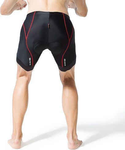 Souke Sports Men's Cycling Shorts Padded Bike Half Pants Bicycle Biking Tights in Kuwait