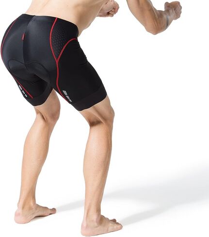 Souke Sports Men's Cycling Shorts Padded Bike Half Pants Bicycle Biking Tights in Kuwait