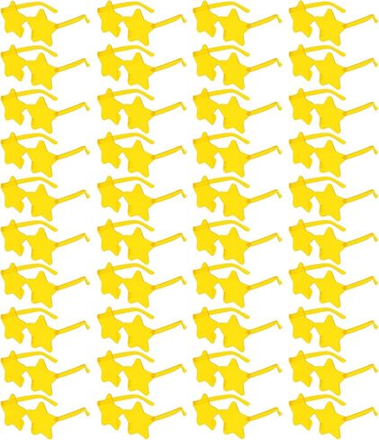40 Pairs Rimless Star Sunglasses Bulk Wholesale Transparent Candy Color Star Glasses for Women Men Party Favors in Kuwait