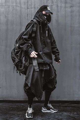 Niepce Inc Japanese Streetwear Zip Up Windbreaker Jackets for Men in Saudi Arabia
