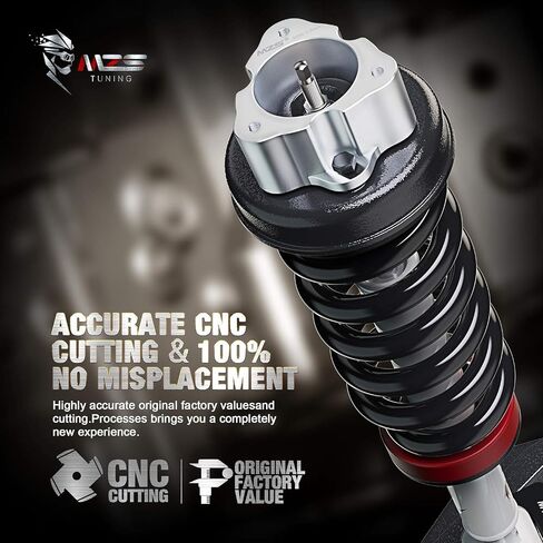 MZS 2 Inch Front Leveling Kit Lift Strut Spacers Compatible with Tundra 1999-2006/ Sequoia 2000-2007 2WD 4WD in Kuwait
