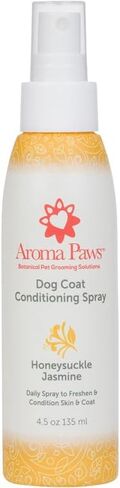 Aroma Paws Scented Dog Coat Spray - Cleansing, Conditioning, Moisturizing - Toxin Free, Healthy Ingredients - Aromatic Grooming Puppy Spray - Loosens Knots, Tangles - 4.5 Oz. 4.5 oz 542 in Saudi Arabia