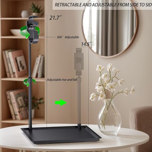 حامل خرطوم CPAP Protector MAT & CPAP - منظم السرير مع ربط CPAP قابل للسحب لقناع وأنابيب CPAP ، يحافظ على مستلزمات CPAP أنيقة ومرتبة ، ويعزز جودة النوم (أسود) in Kuwait