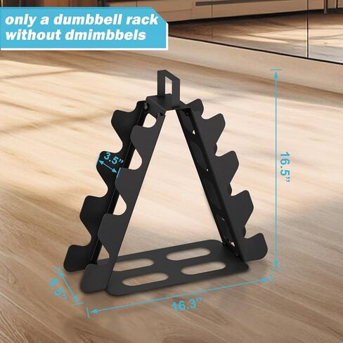 ZHSX حامل الدمبل 4 طبقات، حامل دمبل معدني وردي بإطار على شكل حرف A حامل الدمبل فقط مع مقبض صغير لشجرة الوزن ومنظم تخزين للتمارين الرياضية رف أوزان مجاني للمنزل وصالة الألعاب الرياضية in Kuwait