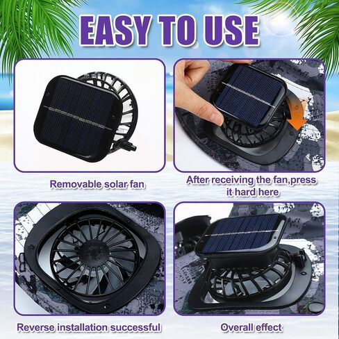 Fishing Hat with 2 Fan Wide Brim Sun Outdoor Hat USB Charging and Solar Powered Fishing Cowboy Hats for Summer Men Women UV Protection Beach Travel Garden Hiking Camping Sports Dark Gray in Saudi Arabia