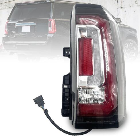LED Tail Light Assembly Compatible with GMC Yukon/Yukon XL 2015-2020 Left Driver Side Taillight Brake Turn Signal Back Up Lens Replaces GM2800268 84536242 23380459 in Saudi Arabia