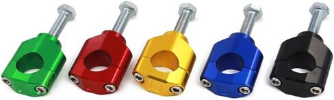 JFG RACING Dirt Bike Handlebar Riser,CNC 1 1/8" 28MM Handle Bar Mounts Clamp for CR125 CR250 02-11/CRF150R 07-24/CRF250R 04-24/CRF250X 04-17/CRF300L 21-24/CRF450R 02-24/CRF450RX 17-24-Black in Saudi Arabia