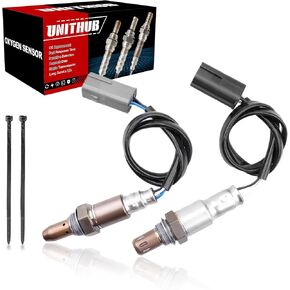 Oxygen Sensor Upstream + Downstream 234-9036 234-4382 Compatible for Nissan Altima Rogue 2.5L 2007 2008 2009 2010 2011 2012 2013 1821382Z50 226A0JA10C (Set of 2)