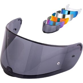 Strada 2 Visor for Sedici Strada 2 and for Strada 3 Face Shield Helmet Visor Accessories for FT2 VECTOR FF801 FF397 (Chrome Silver)