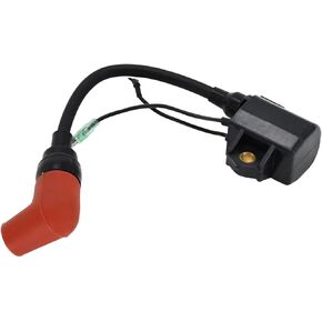 697-85570-00-00 Ignition Coil 6H2-85570-00-00 Compatible with Yamaha Outboard 6/4-Cylinder V4 V6 Engines 55HP-115HP 1990-2009 Boat Parts 60TLR 70TLR 90TLR B90TLR Replace 6H2-85570-00-00
