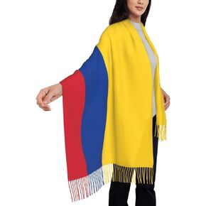 Colombian Flag Blanket Scarf Shawls Wrap Accessories for Women