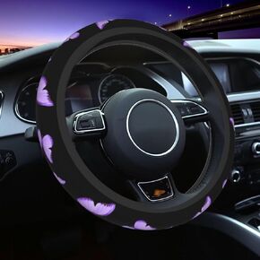 Starry Night Galaxy Steering Wheel Cover Non-Slip Breathable Neoprene Sky Car Steering Wheel Protection Covers Women Men Car Accessories Universal 15 Inch Fit for Suvs Trucks Sedans Vans Cars