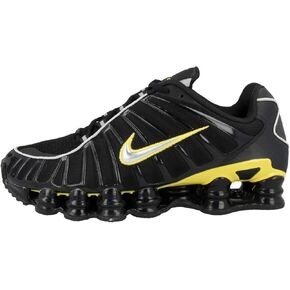 أحذية Nike Shox TL للرجال (CN0151-002 ، الفضة الصفراء/المعدنية السوداء/الديناميكية)