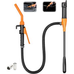 Portable Power Battery Pump, 2025 Upgrade Portable Fuel Transfer Pump Battery Operated Electric Siphon Pump for gasoline, Gas Pump for Gas Can Fuel Diesel Water Transfer (1 Pcak)