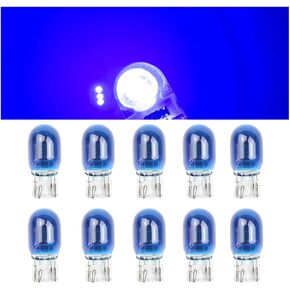 Car T20 7443/1891 Dual Wire Brake Bulb, 10PCS 12V 21/5W Automotive Turn Signal Tail Light, Super Bright Vehicle DRL Indicator Lighting Replacement, Universal for Most Cars (White)