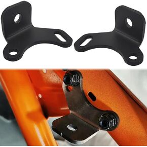 براكيتات تصاعد علم العمود الخلفي/ يتصاعد علم السوط LED مناسبة لعام 2017-2024 CAN AM MAVERICK X3/ MAX X3 TURBO DS RR RR Accessories ، Black
