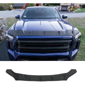 Hood Protector Compatible with 2024 2025 Toyota Tacoma 2025 Toyota 4Runner Hood Shield TPE Hood Deflector Hood Guard for Tacoma Accessories