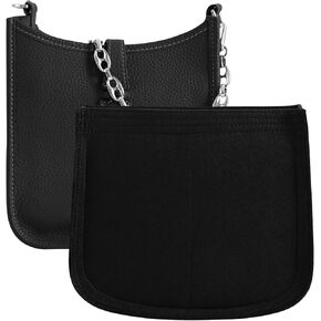 Purse Insert Organizer for Hermes Evelyne 29 Bag PM, Premium Purse Felt Insert (E29, Orange)