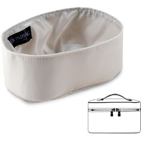 Waterproof Premium Nylon Bag Organizer Insert for LV Nice Mini Nano (Beige, Nice Mini)