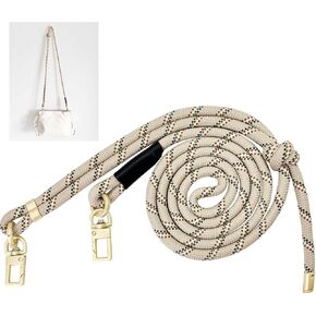 Paracord Bag Strap Crossbody Replacement Handmade Adjustable Shoulder Bag Strap for Street Style Bag Canvas Bag