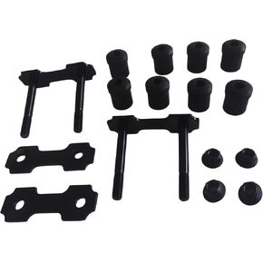 2PCS Rear left & right Leaf Spring Shackle Kit Pair For Ford Mustang 1964 1965 1966 1967 1968 1969 1970 1971 1972 1973
