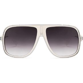 نظارة شمسية ريترتو الطيار للنساء الرجال الضخم السبعينات 90s مربع النسائية رجال Sunnies AP3683