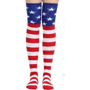 Knee High Socks Women Crazy Socks Striped