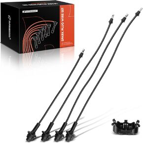 A-Premium Ignition Spark Plug Wires Set of 4 Compatible with Toyota Tacoma 1983-1994, Modell F 1982-1990, 1.8L 2.0L