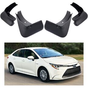 Car Mudguard Fender Mud Flaps Splash Guards متوافق مع 2020 2021 2022 2023 2024 Toyota Corolla/Corolla Hybrid