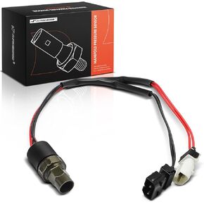 A-Premium Pressure Switch [4 Pins] Compatible with BMW 318i 1992-1995, 318is 1993-1995, 318ti 1995, 325i 1994-1995, 325is 1992-1995, 840Ci 1994-1997, 850Ci 1993-1997, 850CSi 1994-1995, 850i, M3