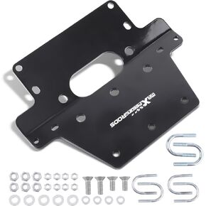 maXpeedingrods Winch Mount Kit for Honda TRX420 Rancher 2x4 (TE/TM), 4x4 (FA/FE/FPA/FPE/FPM/FM/PG) 2007-2013 Winch Mounting Plate