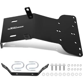 maXpeedingrods Winch Mounting Bracket Plate for Honda Rancher TRX350 (FE FM TE TM) 2000-2006, 400 (FA FGA) 2004-2007