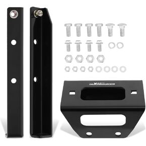 maXpeedingrods Winch Mounting Bracket Plate for Polaris RZR 570 2012-2019, Winch Mount Bracket for 800 2008-2014