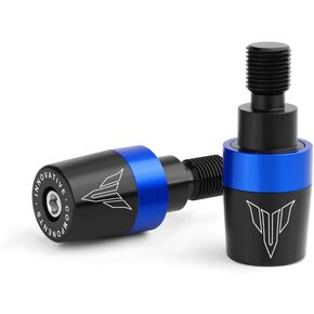 Handle Bar Ends Hand Grips Plug Caps Compatible with Yamaha MT-07 MT-09 MT-10 FZ07 FZ09 XSR700 XSR900 | Motorcycle Balance Pad MT07 MT09 MT10 Accessories