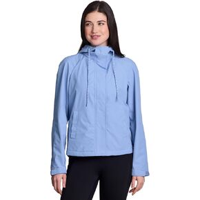 Avalanche Women's Rain Jacket, Quick Drying Thermal Fleece Lined Rain Coat with Pockets
