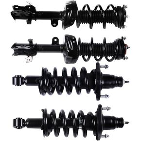 SCITOO Quick Complete Struts Assembly Shock Absorber fit 2007 2008 2009 2010 2011 for Honda CR-V (Front and Rear Pair)