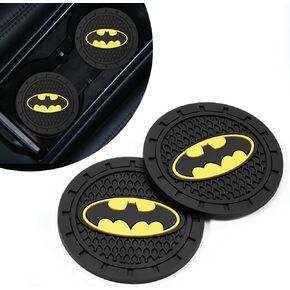 Spider Man Car Cup Holder Coasters for Marvel Fans, The Spider Man Car Coasters for Car Cup Holder Insert,Silicone Non-Slip Car Cup Mat,2.75''