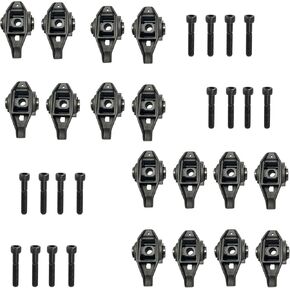 Rocker Arms and Bolts with Trunion Kit لـ GMC Chevy LS1 LS2 LS6 LR4 Vortec 5300 LQ4 LQ9 LM7 L59 LM4 L33 4.8/5.3/5.7/6.0 ​​محركات 10214664 12681275